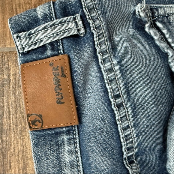 Flypaper Men's Bootcut Jeans - Blue - Picture 3 of 7